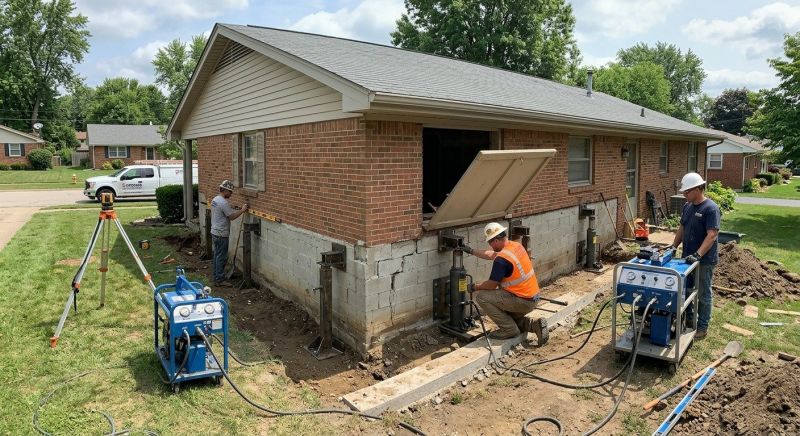 Home Foundation Leveling in Clayton, NC