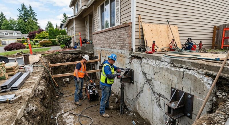 Home Foundation Repair in Wendell, NC