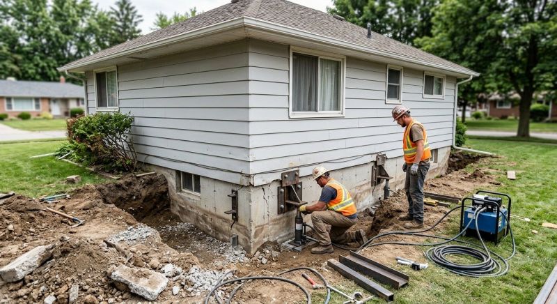 House Foundation Repair in Durham, NC
