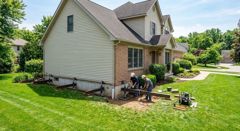 House Leveling in Wake Forest, NC