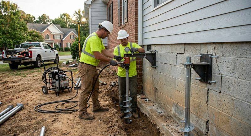 Piering Service in Wake County, NC