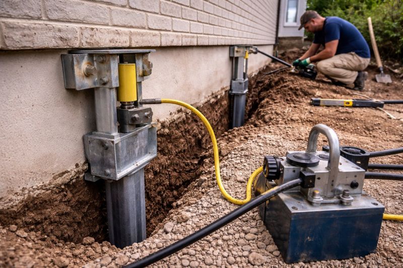 Sinking Foundation Repair in Clayton, NC