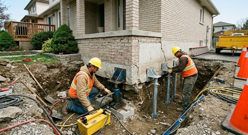 Structural Foundation Repair in Holly Springs, NC