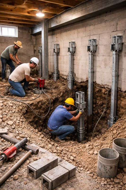 Structural Underpinning in Wake County, NC