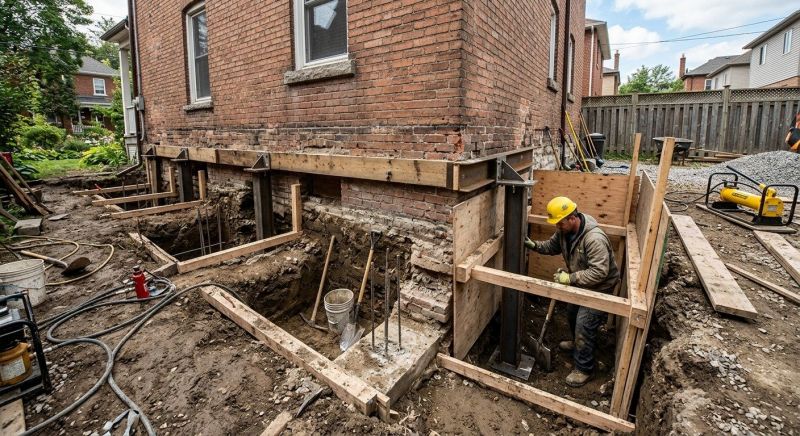Structural Underpinning in Wake County, NC