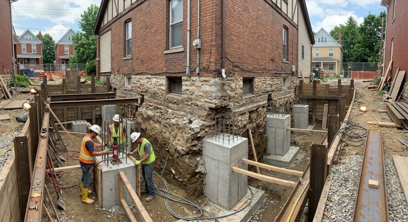 Structural Underpinning in Wake County, NC