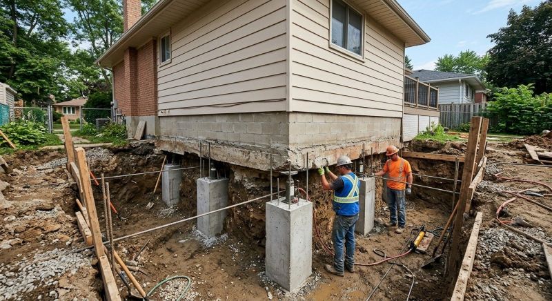 Underpinning Service in Wake County, NC